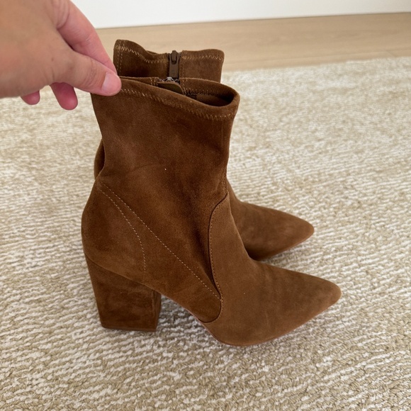Loeffler Randall Isla Brown Booties Size 6 - Picture 2 of 6